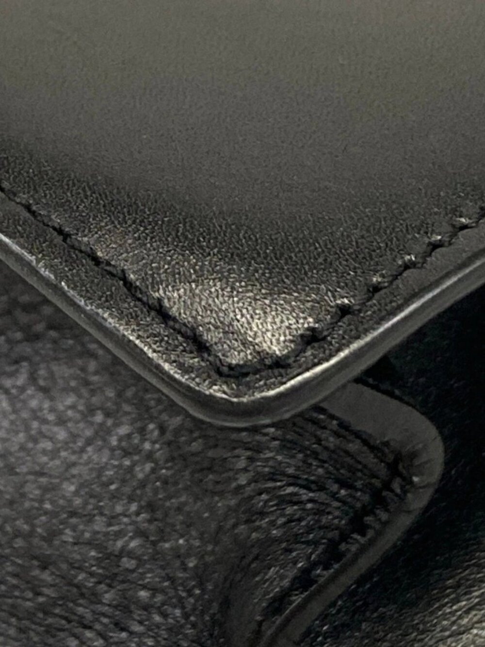 SAINT LAURENT PARIS Betty 315680 Black Leather Shoulder Bag - Picture 6 of 15